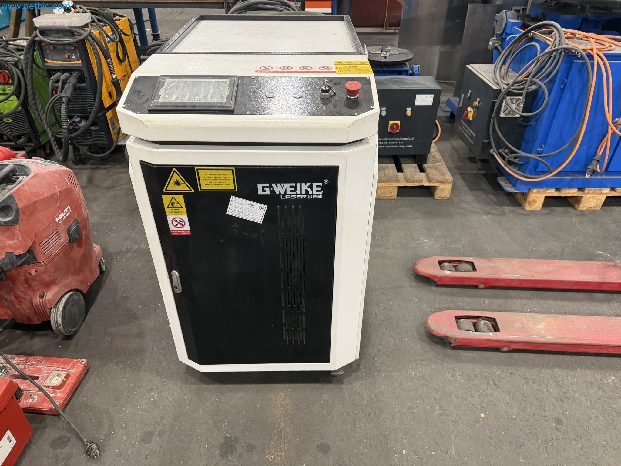 Fiber-Handlaser Schweißgerät Gweike Tech Co LW2000H